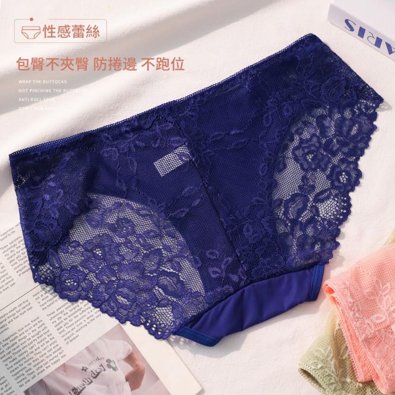 網紗蕾絲高衩內褲 中腰 F碼 147 圖片